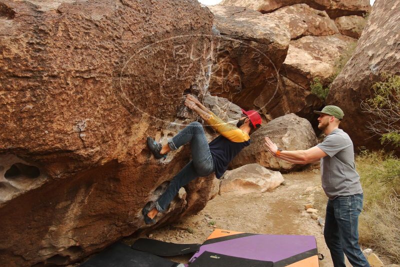 Bouldering in Hueco Tanks on 12/24/2019 with Blue Lizard Climbing and Yoga

Filename: SRM_20191224_1121260.jpg
Aperture: f/4.0
Shutter Speed: 1/320
Body: Canon EOS-1D Mark II
Lens: Canon EF 16-35mm f/2.8 L