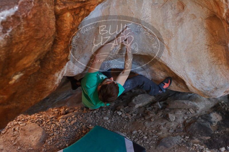 Bouldering in Hueco Tanks on 12/26/2019 with Blue Lizard Climbing and Yoga

Filename: SRM_20191226_1429411.jpg
Aperture: f/3.5
Shutter Speed: 1/250
Body: Canon EOS-1D Mark II
Lens: Canon EF 50mm f/1.8 II