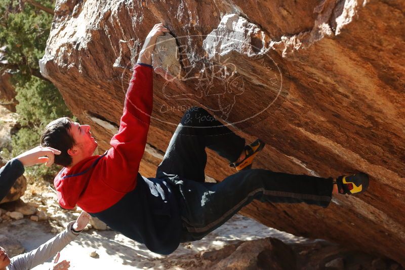 Bouldering in Hueco Tanks on 12/29/2019 with Blue Lizard Climbing and Yoga

Filename: SRM_20191229_1533270.jpg
Aperture: f/5.6
Shutter Speed: 1/400
Body: Canon EOS-1D Mark II
Lens: Canon EF 50mm f/1.8 II