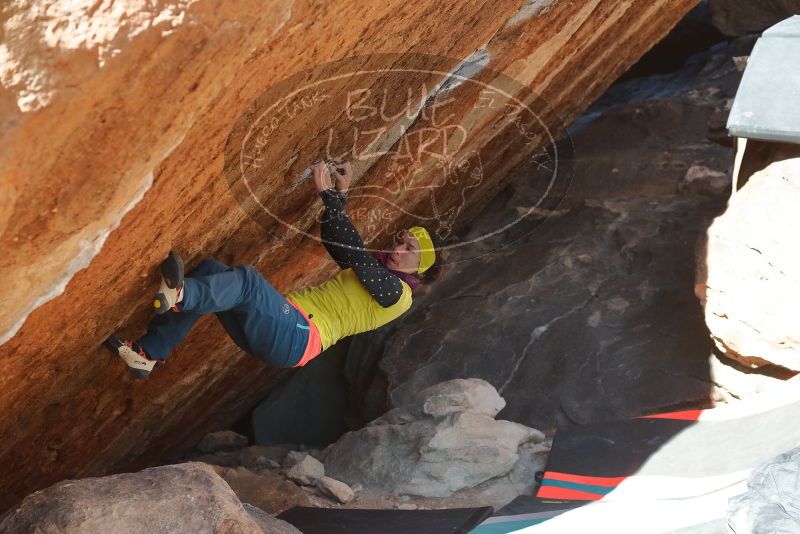 Bouldering in Hueco Tanks on 12/29/2019 with Blue Lizard Climbing and Yoga

Filename: SRM_20191229_1548380.jpg
Aperture: f/5.0
Shutter Speed: 1/320
Body: Canon EOS-1D Mark II
Lens: Canon EF 50mm f/1.8 II