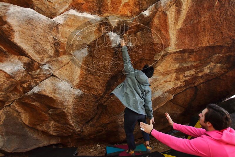 Bouldering in Hueco Tanks on 12/30/2019 with Blue Lizard Climbing and Yoga

Filename: SRM_20191230_1318231.jpg
Aperture: f/4.0
Shutter Speed: 1/250
Body: Canon EOS-1D Mark II
Lens: Canon EF 16-35mm f/2.8 L