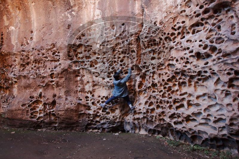 Bouldering in Hueco Tanks on 12/30/2019 with Blue Lizard Climbing and Yoga

Filename: SRM_20191230_1512500.jpg
Aperture: f/3.5
Shutter Speed: 1/100
Body: Canon EOS-1D Mark II
Lens: Canon EF 16-35mm f/2.8 L