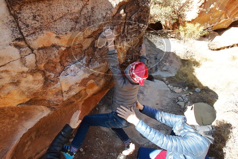 Bouldering in Hueco Tanks on 12/31/2019 with Blue Lizard Climbing and Yoga

Filename: SRM_20191231_1108190.jpg
Aperture: f/5.6
Shutter Speed: 1/320
Body: Canon EOS-1D Mark II
Lens: Canon EF 16-35mm f/2.8 L