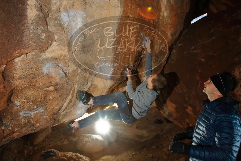 Bouldering in Hueco Tanks on 12/31/2019 with Blue Lizard Climbing and Yoga

Filename: SRM_20191231_1201070.jpg
Aperture: f/8.0
Shutter Speed: 1/250
Body: Canon EOS-1D Mark II
Lens: Canon EF 16-35mm f/2.8 L