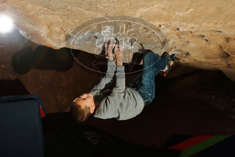 Bouldering in Hueco Tanks on 12/31/2019 with Blue Lizard Climbing and Yoga

Filename: SRM_20191231_1208550.jpg
Aperture: f/8.0
Shutter Speed: 1/250
Body: Canon EOS-1D Mark II
Lens: Canon EF 16-35mm f/2.8 L