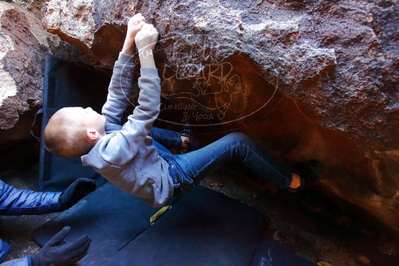 Bouldering in Hueco Tanks on 12/31/2019 with Blue Lizard Climbing and Yoga

Filename: SRM_20191231_1224380.jpg
Aperture: f/4.0
Shutter Speed: 1/200
Body: Canon EOS-1D Mark II
Lens: Canon EF 16-35mm f/2.8 L