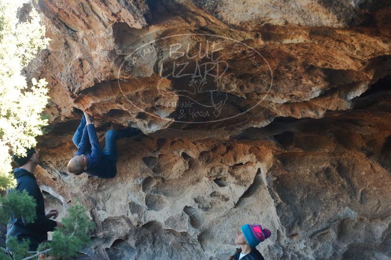 Bouldering in Hueco Tanks on 01/01/2020 with Blue Lizard Climbing and Yoga

Filename: SRM_20200101_1541420.jpg
Aperture: f/4.0
Shutter Speed: 1/250
Body: Canon EOS-1D Mark II
Lens: Canon EF 50mm f/1.8 II