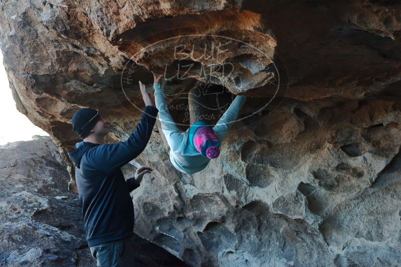 Bouldering in Hueco Tanks on 01/01/2020 with Blue Lizard Climbing and Yoga

Filename: SRM_20200101_1559030.jpg
Aperture: f/5.6
Shutter Speed: 1/250
Body: Canon EOS-1D Mark II
Lens: Canon EF 50mm f/1.8 II