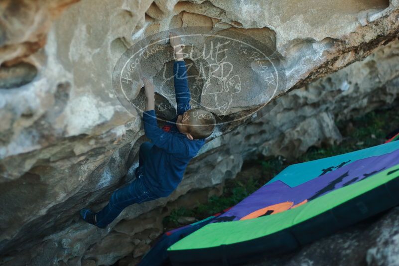 Bouldering in Hueco Tanks on 01/01/2020 with Blue Lizard Climbing and Yoga

Filename: SRM_20200101_1630530.jpg
Aperture: f/2.2
Shutter Speed: 1/320
Body: Canon EOS-1D Mark II
Lens: Canon EF 50mm f/1.8 II