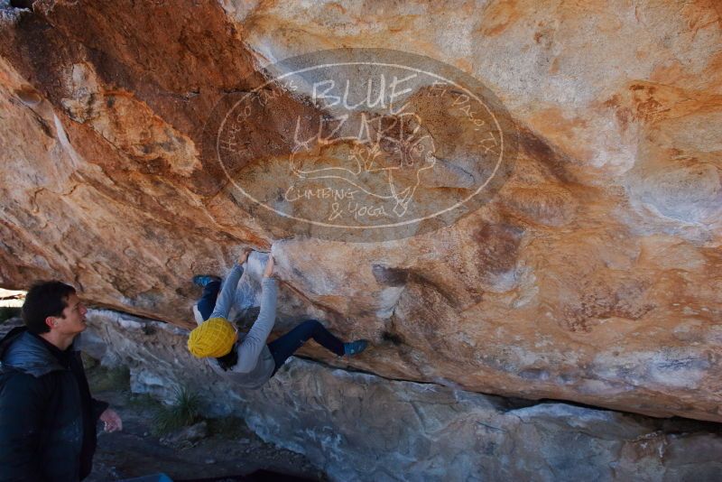 Bouldering in Hueco Tanks on 01/03/2020 with Blue Lizard Climbing and Yoga

Filename: SRM_20200103_1255180.jpg
Aperture: f/6.3
Shutter Speed: 1/320
Body: Canon EOS-1D Mark II
Lens: Canon EF 16-35mm f/2.8 L