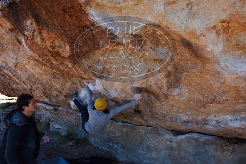 Bouldering in Hueco Tanks on 01/03/2020 with Blue Lizard Climbing and Yoga

Filename: SRM_20200103_1255220.jpg
Aperture: f/6.3
Shutter Speed: 1/320
Body: Canon EOS-1D Mark II
Lens: Canon EF 16-35mm f/2.8 L