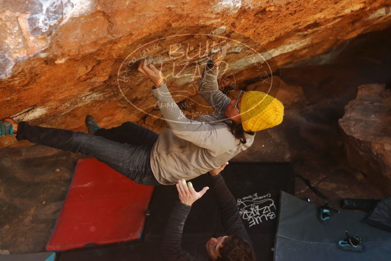 Bouldering in Hueco Tanks on 01/03/2020 with Blue Lizard Climbing and Yoga

Filename: SRM_20200103_1631190.jpg
Aperture: f/4.0
Shutter Speed: 1/250
Body: Canon EOS-1D Mark II
Lens: Canon EF 50mm f/1.8 II