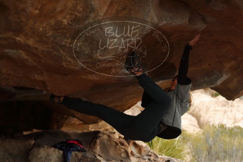 Bouldering in Hueco Tanks on 01/02/2020 with Blue Lizard Climbing and Yoga

Filename: SRM_20200102_1133360.jpg
Aperture: f/3.2
Shutter Speed: 1/250
Body: Canon EOS-1D Mark II
Lens: Canon EF 50mm f/1.8 II