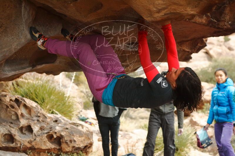 Bouldering in Hueco Tanks on 01/02/2020 with Blue Lizard Climbing and Yoga

Filename: SRM_20200102_1134050.jpg
Aperture: f/3.2
Shutter Speed: 1/250
Body: Canon EOS-1D Mark II
Lens: Canon EF 50mm f/1.8 II