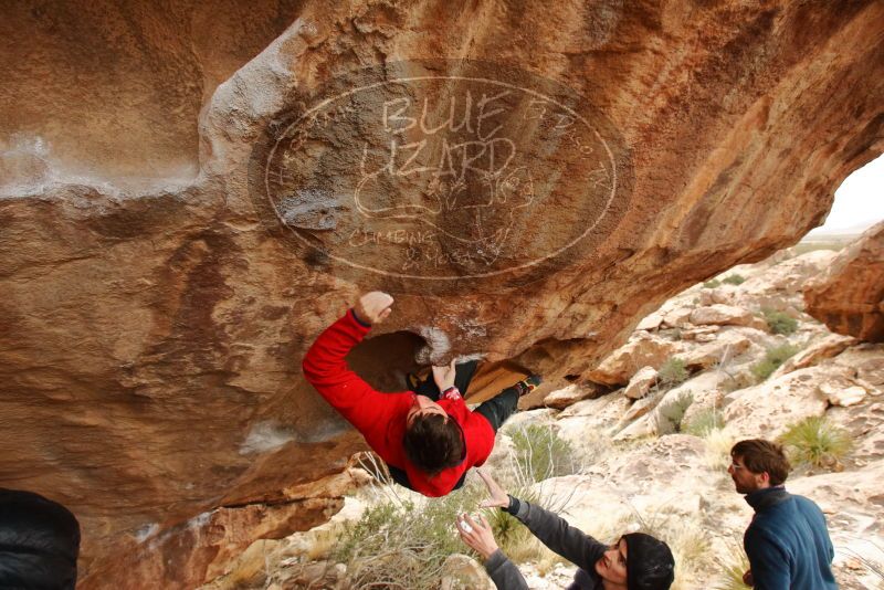 Bouldering in Hueco Tanks on 01/02/2020 with Blue Lizard Climbing and Yoga

Filename: SRM_20200102_1323300.jpg
Aperture: f/5.6
Shutter Speed: 1/250
Body: Canon EOS-1D Mark II
Lens: Canon EF 16-35mm f/2.8 L