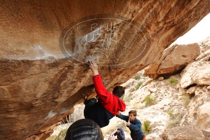 Bouldering in Hueco Tanks on 01/02/2020 with Blue Lizard Climbing and Yoga

Filename: SRM_20200102_1323370.jpg
Aperture: f/5.6
Shutter Speed: 1/250
Body: Canon EOS-1D Mark II
Lens: Canon EF 16-35mm f/2.8 L