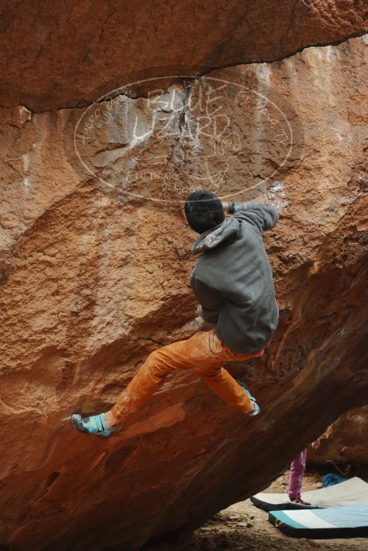 Bouldering in Hueco Tanks on 01/02/2020 with Blue Lizard Climbing and Yoga

Filename: SRM_20200102_1512210.jpg
Aperture: f/3.5
Shutter Speed: 1/250
Body: Canon EOS-1D Mark II
Lens: Canon EF 50mm f/1.8 II