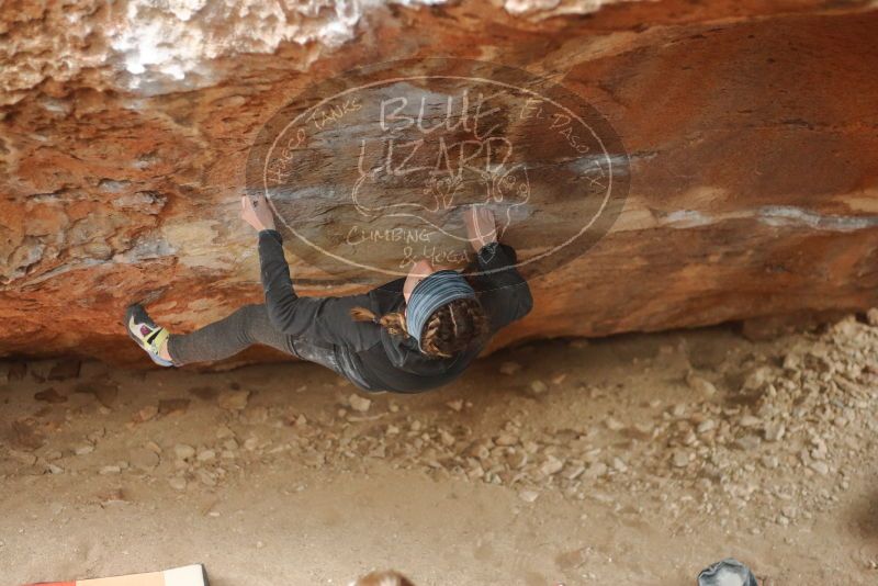 Bouldering in Hueco Tanks on 01/02/2020 with Blue Lizard Climbing and Yoga

Filename: SRM_20200102_1616511.jpg
Aperture: f/2.2
Shutter Speed: 1/250
Body: Canon EOS-1D Mark II
Lens: Canon EF 50mm f/1.8 II