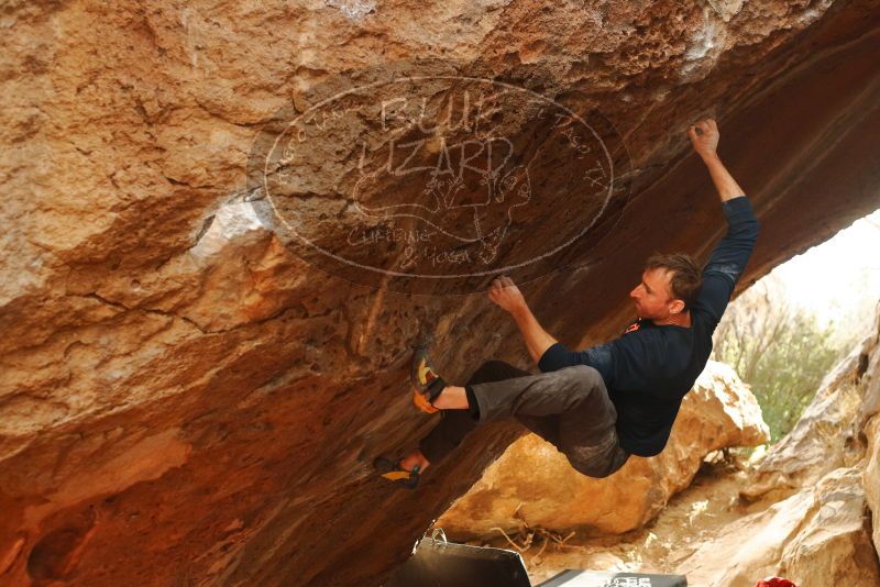 Bouldering in Hueco Tanks on 01/02/2020 with Blue Lizard Climbing and Yoga

Filename: SRM_20200102_1653450.jpg
Aperture: f/3.5
Shutter Speed: 1/400
Body: Canon EOS-1D Mark II
Lens: Canon EF 50mm f/1.8 II