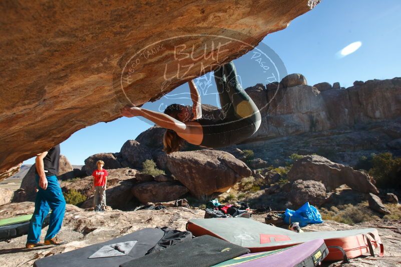 Bouldering in Hueco Tanks on 01/05/2020 with Blue Lizard Climbing and Yoga

Filename: SRM_20200105_1120500.jpg
Aperture: f/8.0
Shutter Speed: 1/320
Body: Canon EOS-1D Mark II
Lens: Canon EF 16-35mm f/2.8 L