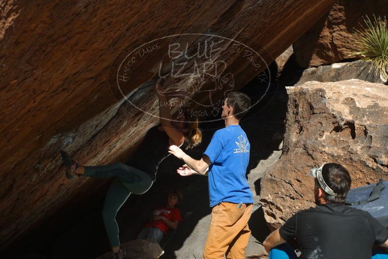 Bouldering in Hueco Tanks on 01/05/2020 with Blue Lizard Climbing and Yoga

Filename: SRM_20200105_1422420.jpg
Aperture: f/5.6
Shutter Speed: 1/250
Body: Canon EOS-1D Mark II
Lens: Canon EF 50mm f/1.8 II