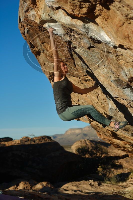 Bouldering in Hueco Tanks on 01/05/2020 with Blue Lizard Climbing and Yoga

Filename: SRM_20200105_1716400.jpg
Aperture: f/3.2
Shutter Speed: 1/1250
Body: Canon EOS-1D Mark II
Lens: Canon EF 50mm f/1.8 II