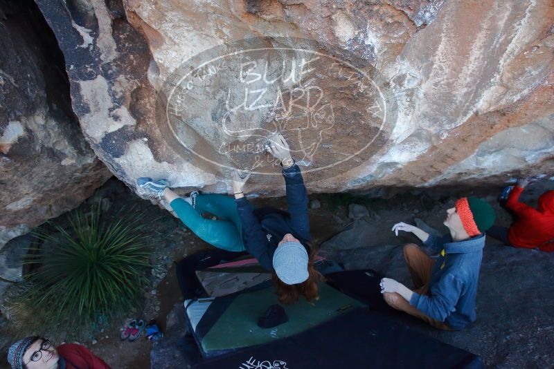 Bouldering in Hueco Tanks on 01/08/2020 with Blue Lizard Climbing and Yoga

Filename: SRM_20200108_1046360.jpg
Aperture: f/5.0
Shutter Speed: 1/250
Body: Canon EOS-1D Mark II
Lens: Canon EF 16-35mm f/2.8 L