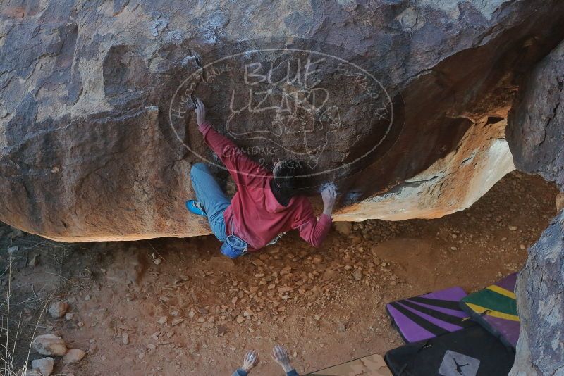 Bouldering in Hueco Tanks on 01/08/2020 with Blue Lizard Climbing and Yoga

Filename: SRM_20200108_1131100.jpg
Aperture: f/5.6
Shutter Speed: 1/250
Body: Canon EOS-1D Mark II
Lens: Canon EF 50mm f/1.8 II