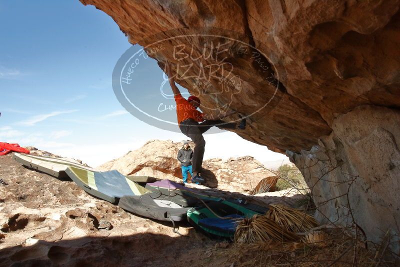 Bouldering in Hueco Tanks on 01/08/2020 with Blue Lizard Climbing and Yoga

Filename: SRM_20200108_1331511.jpg
Aperture: f/8.0
Shutter Speed: 1/500
Body: Canon EOS-1D Mark II
Lens: Canon EF 16-35mm f/2.8 L