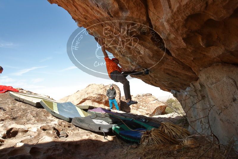 Bouldering in Hueco Tanks on 01/08/2020 with Blue Lizard Climbing and Yoga

Filename: SRM_20200108_1331512.jpg
Aperture: f/8.0
Shutter Speed: 1/500
Body: Canon EOS-1D Mark II
Lens: Canon EF 16-35mm f/2.8 L