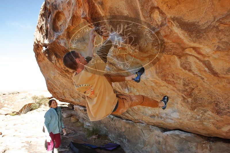 Bouldering in Hueco Tanks on 01/08/2020 with Blue Lizard Climbing and Yoga

Filename: SRM_20200108_1339081.jpg
Aperture: f/6.3
Shutter Speed: 1/400
Body: Canon EOS-1D Mark II
Lens: Canon EF 16-35mm f/2.8 L