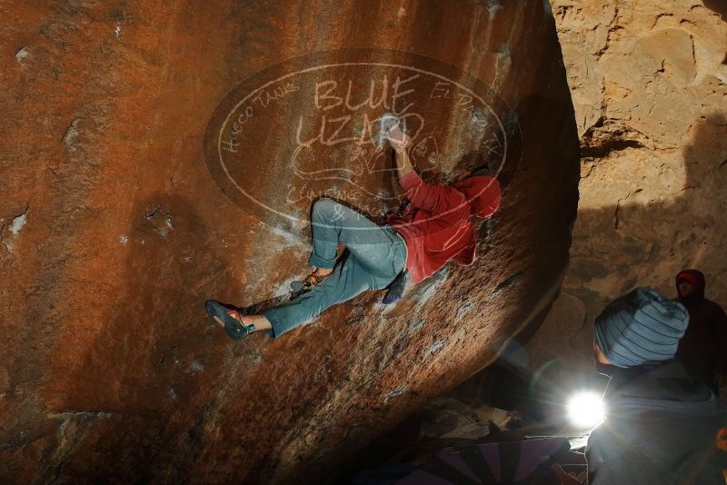 Bouldering in Hueco Tanks on 01/08/2020 with Blue Lizard Climbing and Yoga

Filename: SRM_20200108_1601030.jpg
Aperture: f/5.6
Shutter Speed: 1/250
Body: Canon EOS-1D Mark II
Lens: Canon EF 16-35mm f/2.8 L