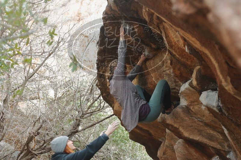 Bouldering in Hueco Tanks on 01/08/2020 with Blue Lizard Climbing and Yoga

Filename: SRM_20200108_1632370.jpg
Aperture: f/2.8
Shutter Speed: 1/250
Body: Canon EOS-1D Mark II
Lens: Canon EF 50mm f/1.8 II