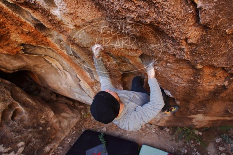 Bouldering in Hueco Tanks on 01/12/2020 with Blue Lizard Climbing and Yoga

Filename: SRM_20200112_1210110.jpg
Aperture: f/4.5
Shutter Speed: 1/250
Body: Canon EOS-1D Mark II
Lens: Canon EF 16-35mm f/2.8 L