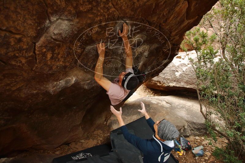 Bouldering in Hueco Tanks on 01/16/2020 with Blue Lizard Climbing and Yoga

Filename: SRM_20200116_1047490.jpg
Aperture: f/4.0
Shutter Speed: 1/250
Body: Canon EOS-1D Mark II
Lens: Canon EF 16-35mm f/2.8 L