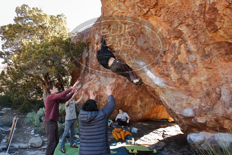 Bouldering in Hueco Tanks on 01/18/2020 with Blue Lizard Climbing and Yoga

Filename: SRM_20200118_1141331.jpg
Aperture: f/5.0
Shutter Speed: 1/250
Body: Canon EOS-1D Mark II
Lens: Canon EF 16-35mm f/2.8 L