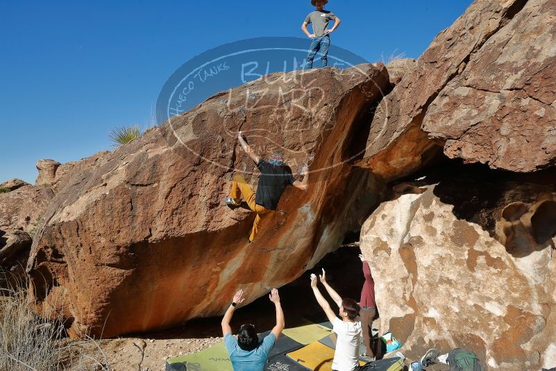 Bouldering in Hueco Tanks on 01/18/2020 with Blue Lizard Climbing and Yoga

Filename: SRM_20200118_1245140.jpg
Aperture: f/8.0
Shutter Speed: 1/250
Body: Canon EOS-1D Mark II
Lens: Canon EF 16-35mm f/2.8 L