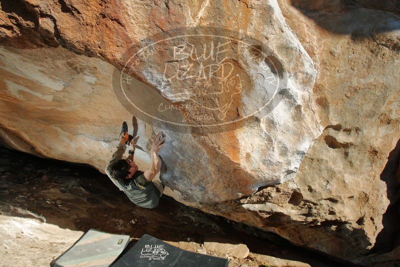 Bouldering in Hueco Tanks on 01/19/2020 with Blue Lizard Climbing and Yoga

Filename: SRM_20200119_1624360.jpg
Aperture: f/8.0
Shutter Speed: 1/250
Body: Canon EOS-1D Mark II
Lens: Canon EF 16-35mm f/2.8 L