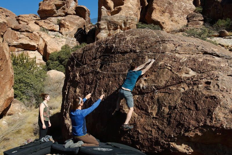 Bouldering in Hueco Tanks on 01/26/2020 with Blue Lizard Climbing and Yoga

Filename: SRM_20200126_1450260.jpg
Aperture: f/8.0
Shutter Speed: 1/400
Body: Canon EOS-1D Mark II
Lens: Canon EF 16-35mm f/2.8 L