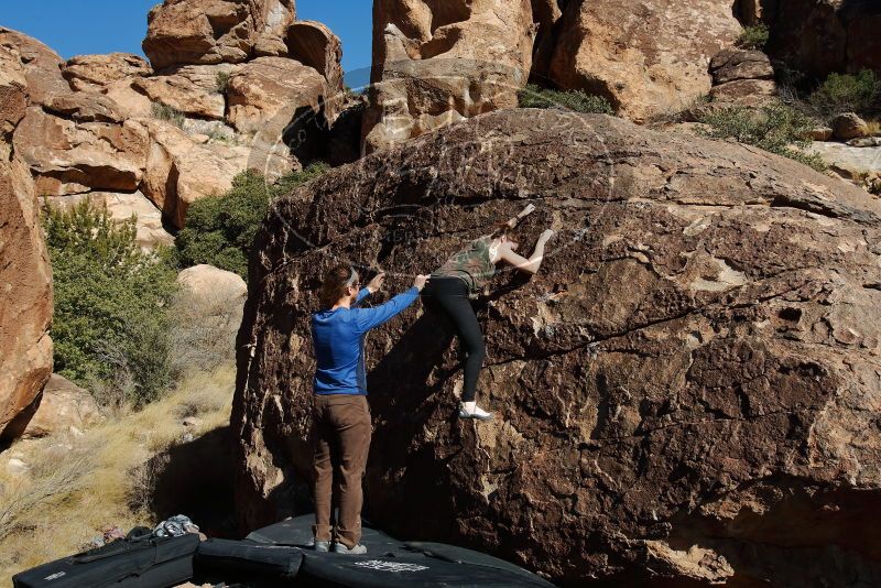 Bouldering in Hueco Tanks on 01/26/2020 with Blue Lizard Climbing and Yoga

Filename: SRM_20200126_1451370.jpg
Aperture: f/9.0
Shutter Speed: 1/400
Body: Canon EOS-1D Mark II
Lens: Canon EF 16-35mm f/2.8 L