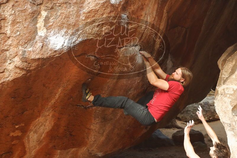 Bouldering in Hueco Tanks on 01/27/2020 with Blue Lizard Climbing and Yoga

Filename: SRM_20200127_1131110.jpg
Aperture: f/5.6
Shutter Speed: 1/250
Body: Canon EOS-1D Mark II
Lens: Canon EF 50mm f/1.8 II