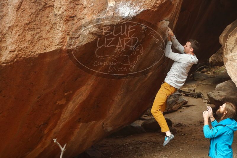 Bouldering in Hueco Tanks on 01/27/2020 with Blue Lizard Climbing and Yoga

Filename: SRM_20200127_1135360.jpg
Aperture: f/4.5
Shutter Speed: 1/320
Body: Canon EOS-1D Mark II
Lens: Canon EF 50mm f/1.8 II