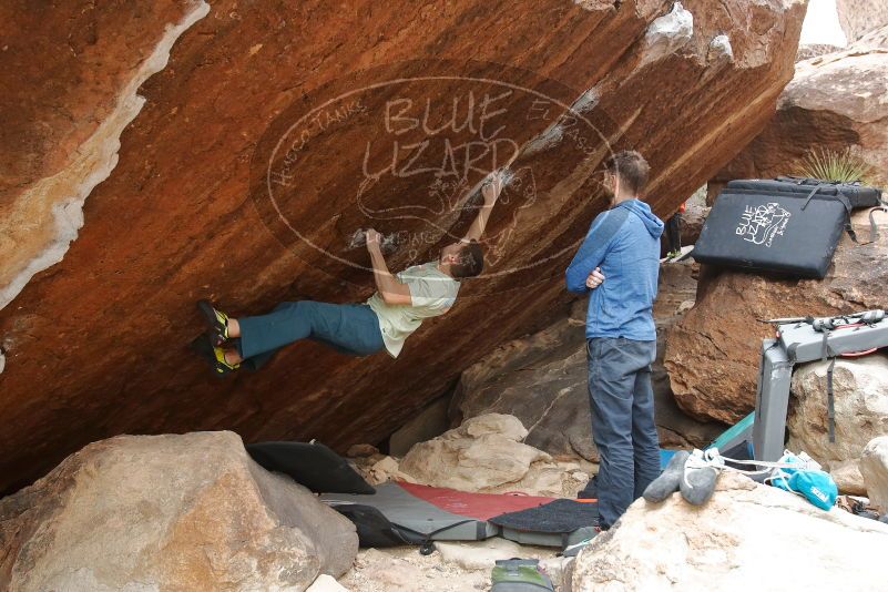 Bouldering in Hueco Tanks on 01/27/2020 with Blue Lizard Climbing and Yoga

Filename: SRM_20200127_1248240.jpg
Aperture: f/5.0
Shutter Speed: 1/250
Body: Canon EOS-1D Mark II
Lens: Canon EF 16-35mm f/2.8 L