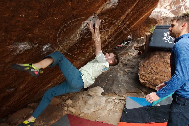 Bouldering in Hueco Tanks on 01/27/2020 with Blue Lizard Climbing and Yoga

Filename: SRM_20200127_1248360.jpg
Aperture: f/4.5
Shutter Speed: 1/250
Body: Canon EOS-1D Mark II
Lens: Canon EF 16-35mm f/2.8 L