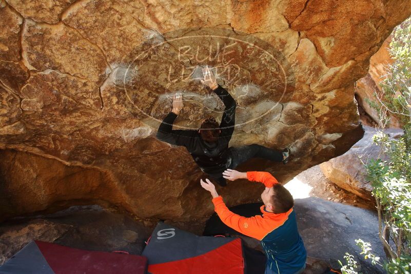 Bouldering in Hueco Tanks on 01/29/2020 with Blue Lizard Climbing and Yoga

Filename: SRM_20200129_1226320.jpg
Aperture: f/4.0
Shutter Speed: 1/250
Body: Canon EOS-1D Mark II
Lens: Canon EF 16-35mm f/2.8 L