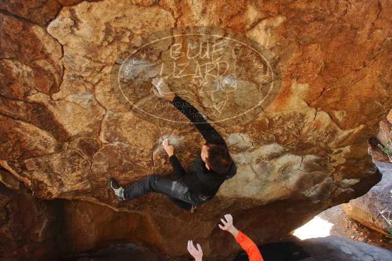 Bouldering in Hueco Tanks on 01/29/2020 with Blue Lizard Climbing and Yoga

Filename: SRM_20200129_1228240.jpg
Aperture: f/5.0
Shutter Speed: 1/250
Body: Canon EOS-1D Mark II
Lens: Canon EF 16-35mm f/2.8 L