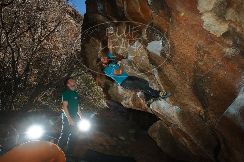 Bouldering in Hueco Tanks on 01/29/2020 with Blue Lizard Climbing and Yoga

Filename: SRM_20200129_1602320.jpg
Aperture: f/8.0
Shutter Speed: 1/250
Body: Canon EOS-1D Mark II
Lens: Canon EF 16-35mm f/2.8 L