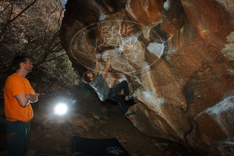 Bouldering in Hueco Tanks on 01/29/2020 with Blue Lizard Climbing and Yoga

Filename: SRM_20200129_1604130.jpg
Aperture: f/8.0
Shutter Speed: 1/250
Body: Canon EOS-1D Mark II
Lens: Canon EF 16-35mm f/2.8 L