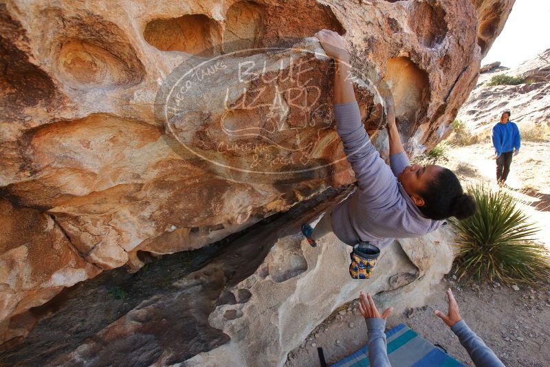 Bouldering in Hueco Tanks on 02/01/2020 with Blue Lizard Climbing and Yoga

Filename: SRM_20200201_1130000.jpg
Aperture: f/5.6
Shutter Speed: 1/250
Body: Canon EOS-1D Mark II
Lens: Canon EF 16-35mm f/2.8 L