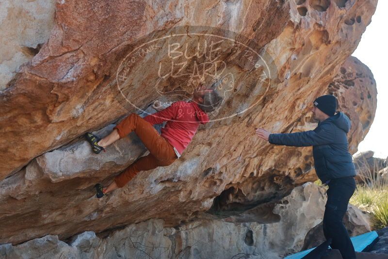 Bouldering in Hueco Tanks on 02/01/2020 with Blue Lizard Climbing and Yoga

Filename: SRM_20200201_1201070.jpg
Aperture: f/5.0
Shutter Speed: 1/250
Body: Canon EOS-1D Mark II
Lens: Canon EF 50mm f/1.8 II